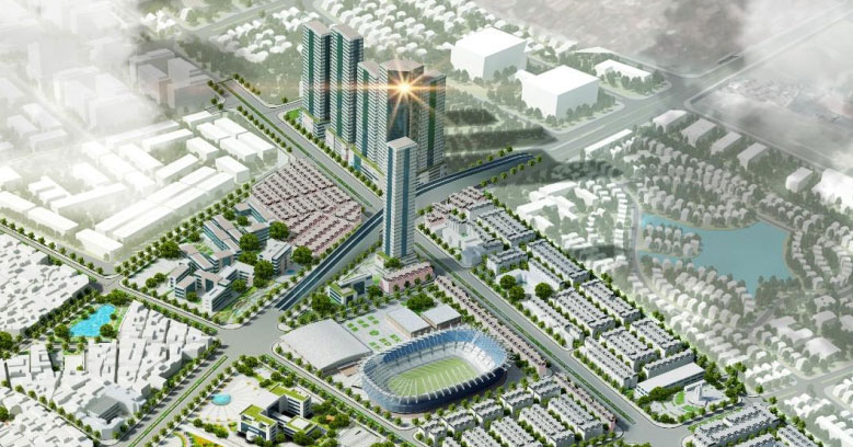 Khu Do thi moi Bac Quoc lo 32.1