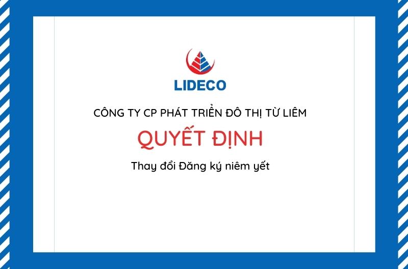 Bia Quyet dinh thay doi niem yet